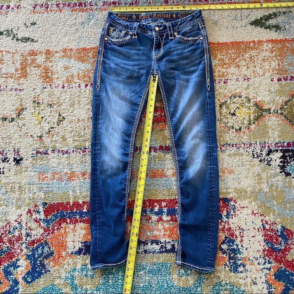 Rock Revival Shara Rhinestone Skinny Jeans - Picture 12 of 14